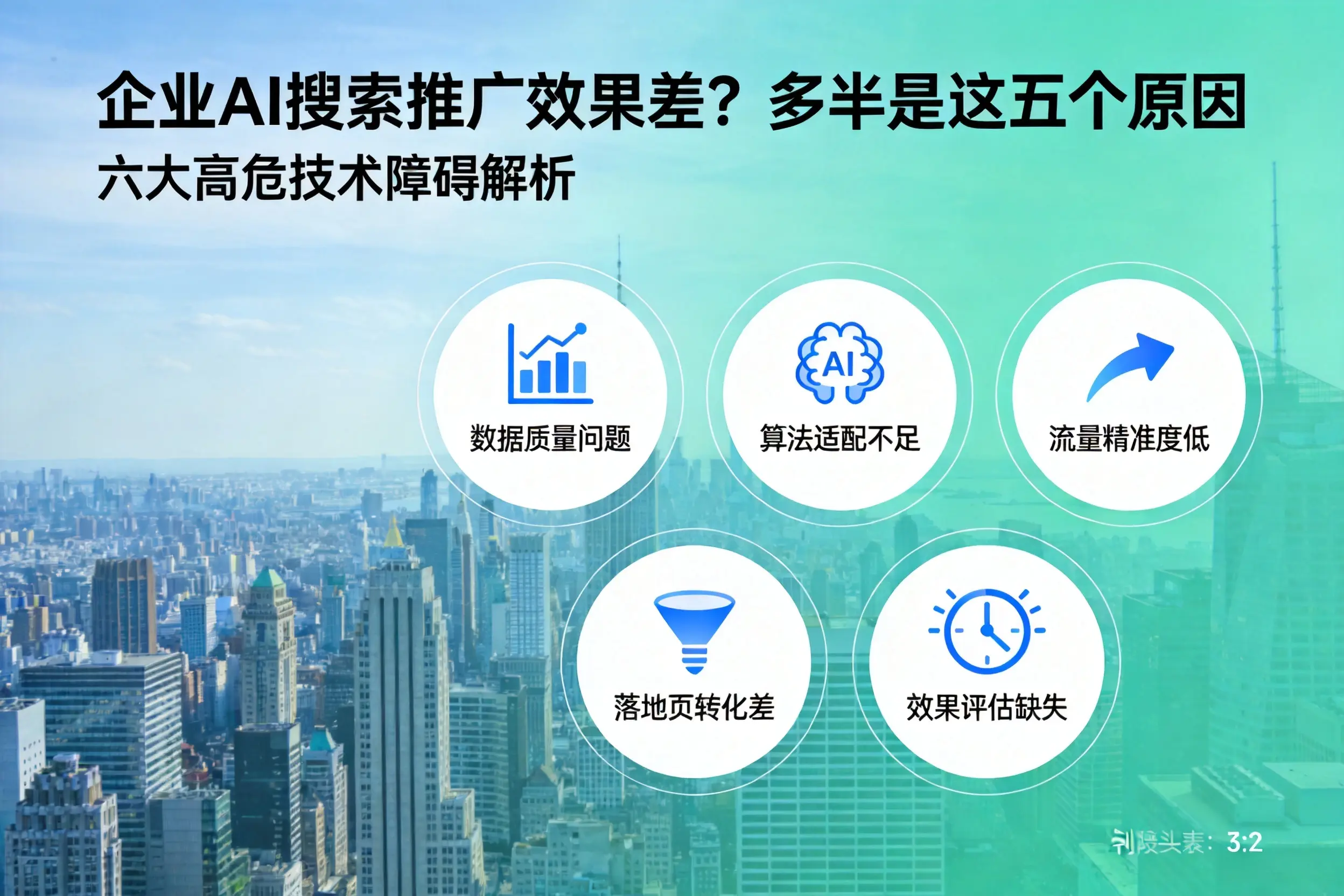 嘉陵企业AI搜索推广效果差?多半是这五个原因